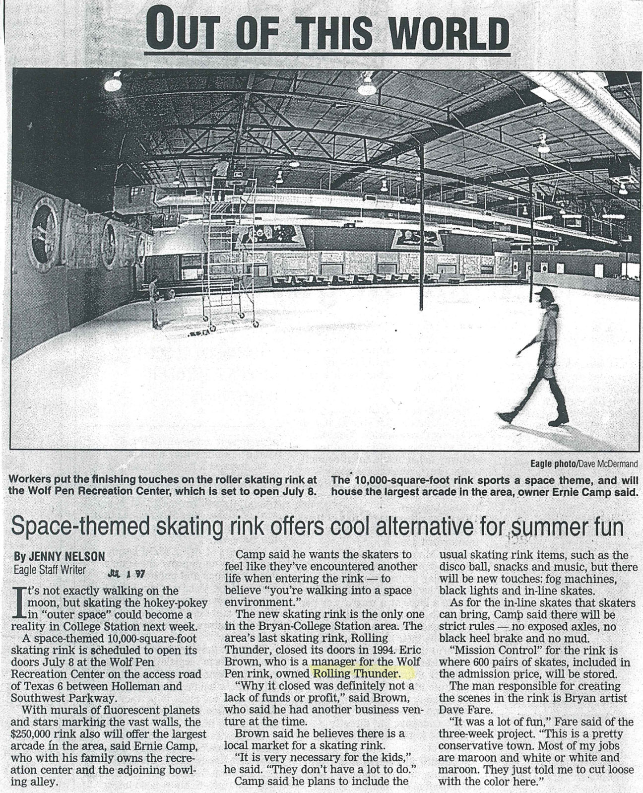 The Eagle Archives: Wolf Pen Skate